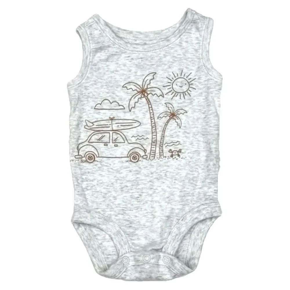 Carter’s Sleeveless Beach Onesies (Set of 4)